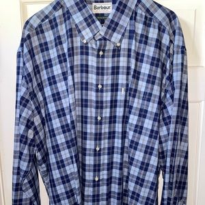 Barbour Men's Plaid Shirt XXL